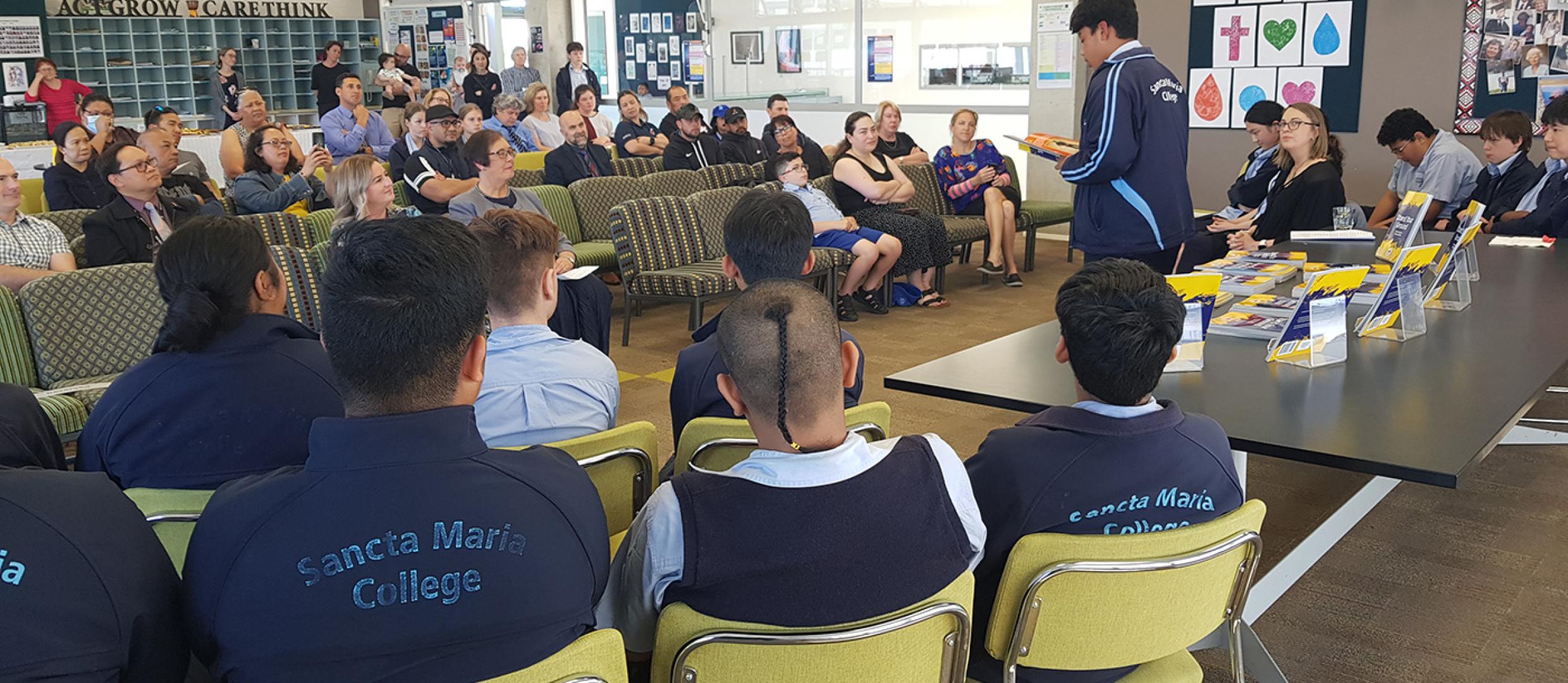 We run literacy projects, targeting youth who are falling behind in mainstream education.